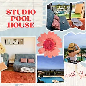 Pool House Mdt 2 Etoiles Vue Panoramique Amazing Sea View Wifi Linge Linen Inclut Aircondition Apartment
